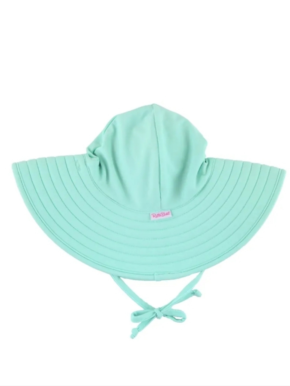 Ruffle Butts Sun Swim Hat Infant Toddler Aqua Beach Vacation Summer Travel - Picture 3 of 7
